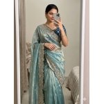 Lavanya Bloom Organza Saree
