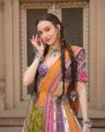 Designer Printed Navratri Lehenga Choli