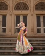 Designer Printed Navratri Lehenga Choli - Image 7