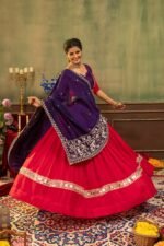 Lehenga Choli with Embroidery & Mirror Work